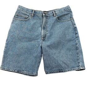 VTG Route 66 Jorts Denim Shorts Relaxed Fit Sz 36 Blue Jean Shorts skater Y2K